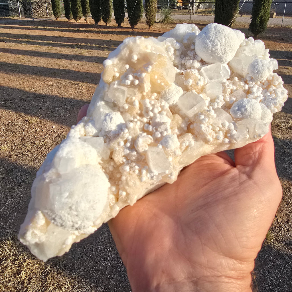 Mineral Specimens | Gyrolite w Apophylite & Stilbite