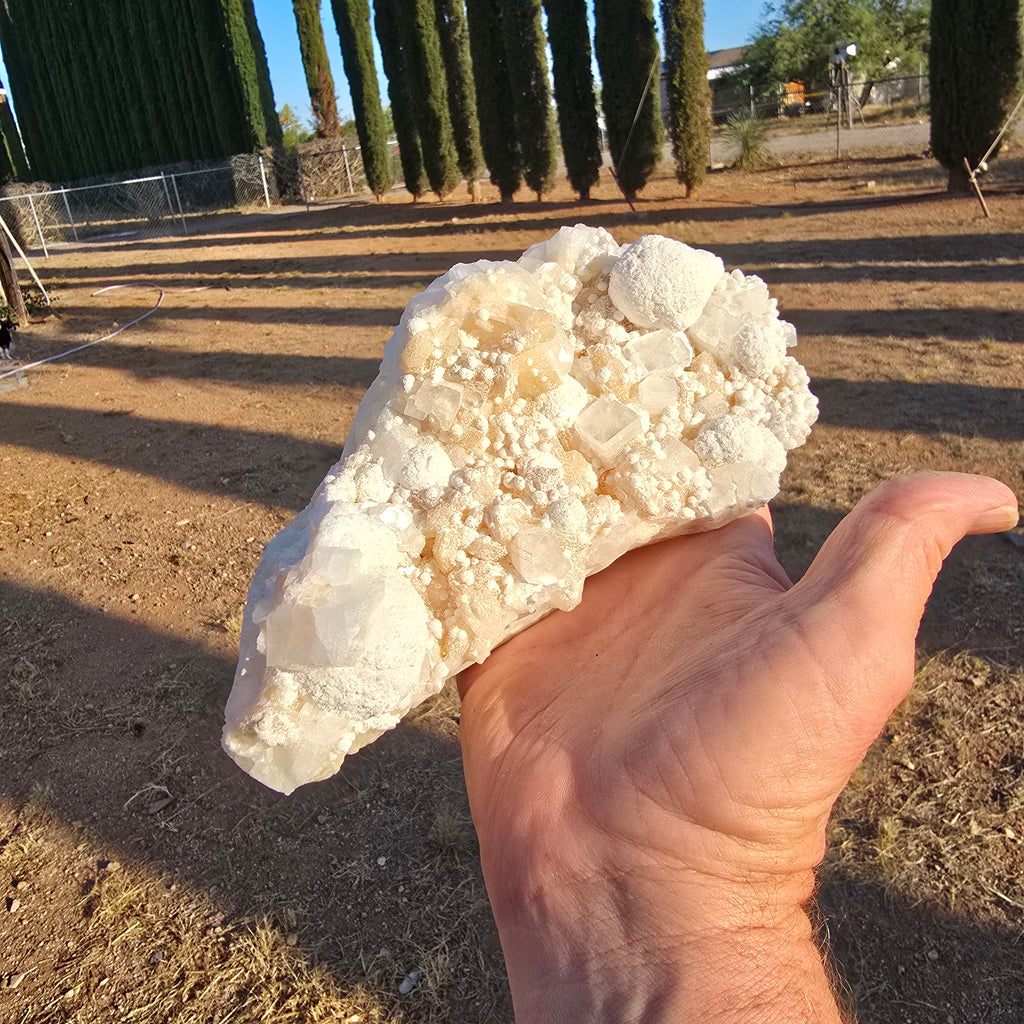 Mineral Specimens | Gyrolite w Apophylite & Stilbite