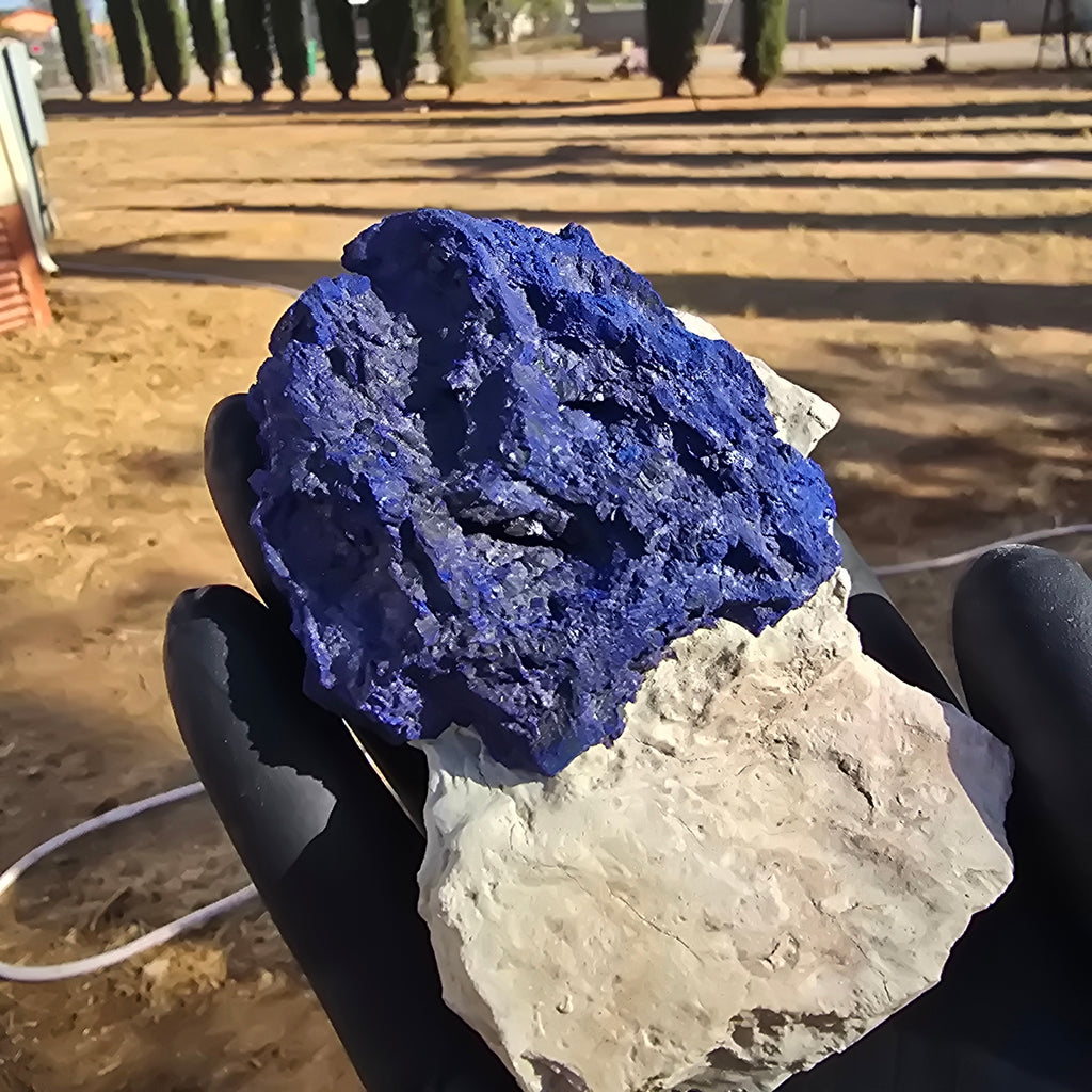 Mineral Specimens | Azurite Sun
