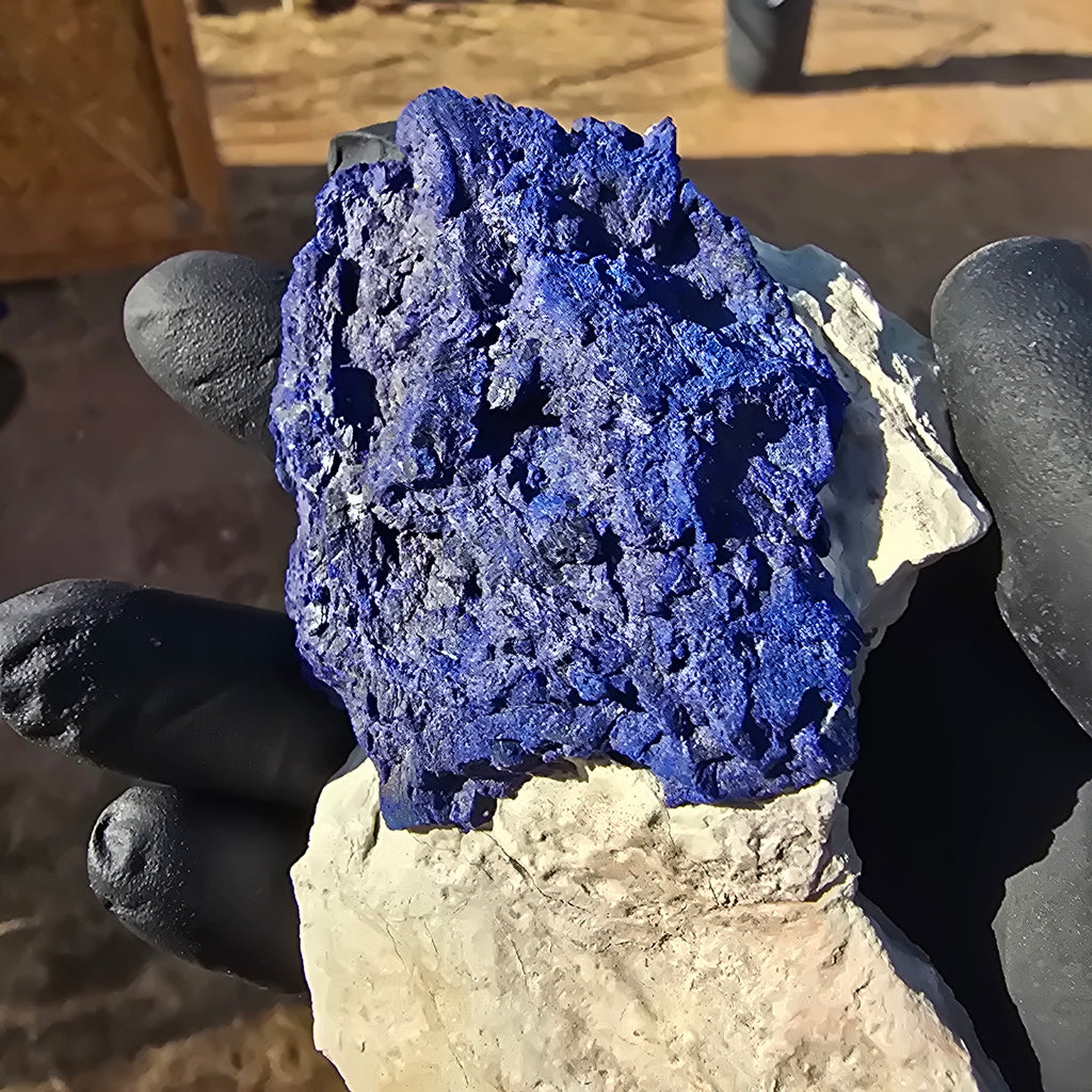 Mineral Specimens | Azurite Sun