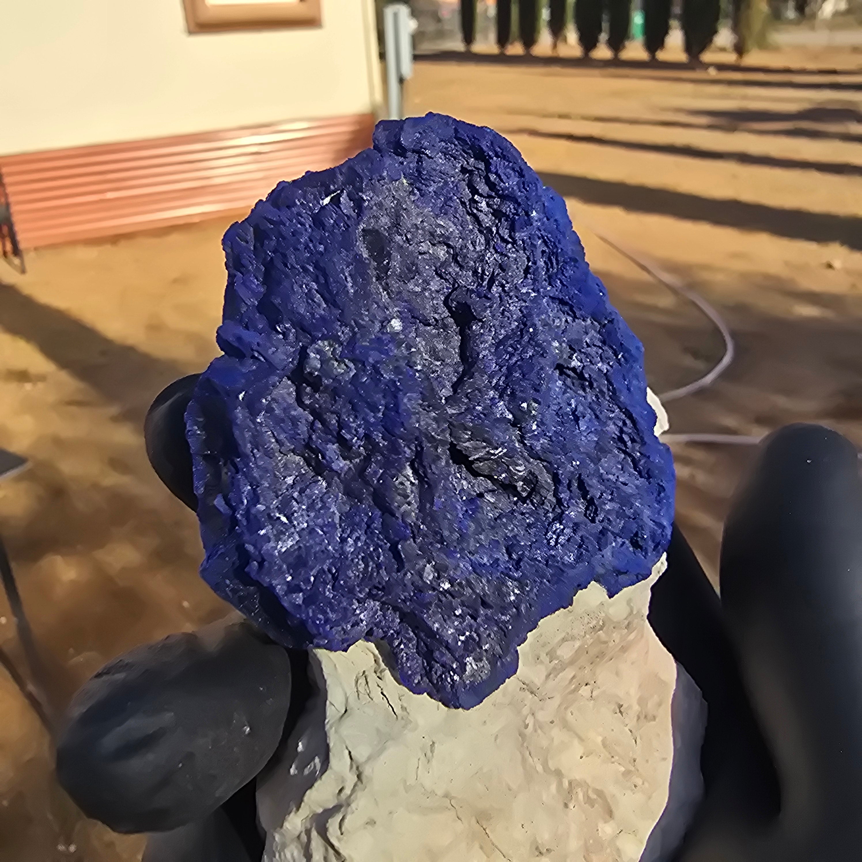 Mineral Specimens | Azurite Sun