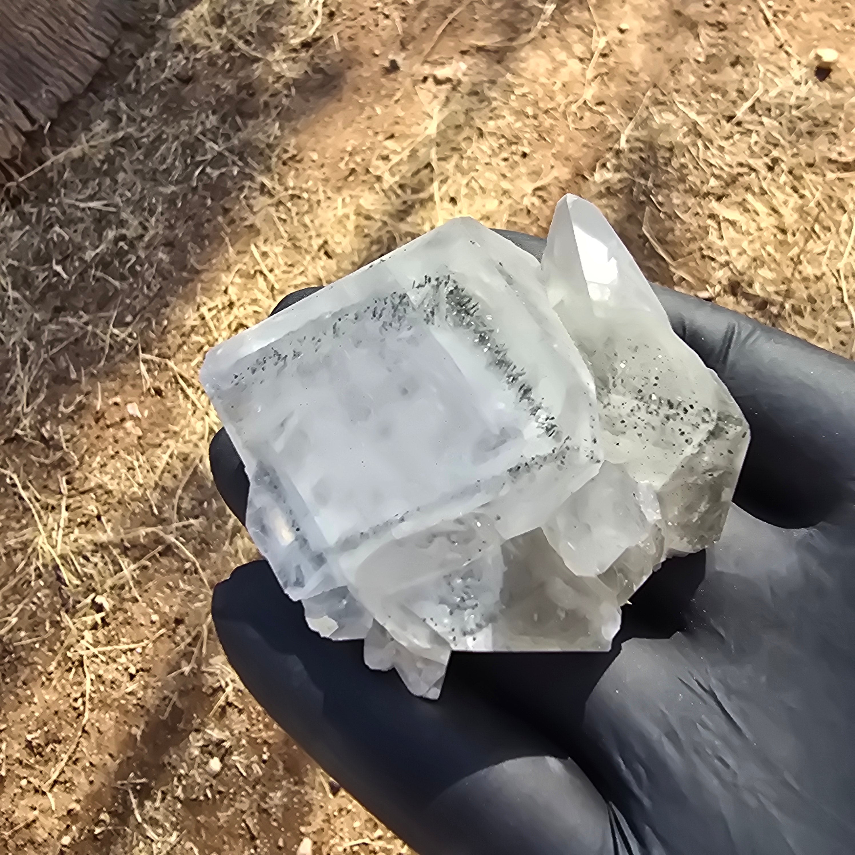 Mineral Specimens | Calcite W Marcasite Inclusions
