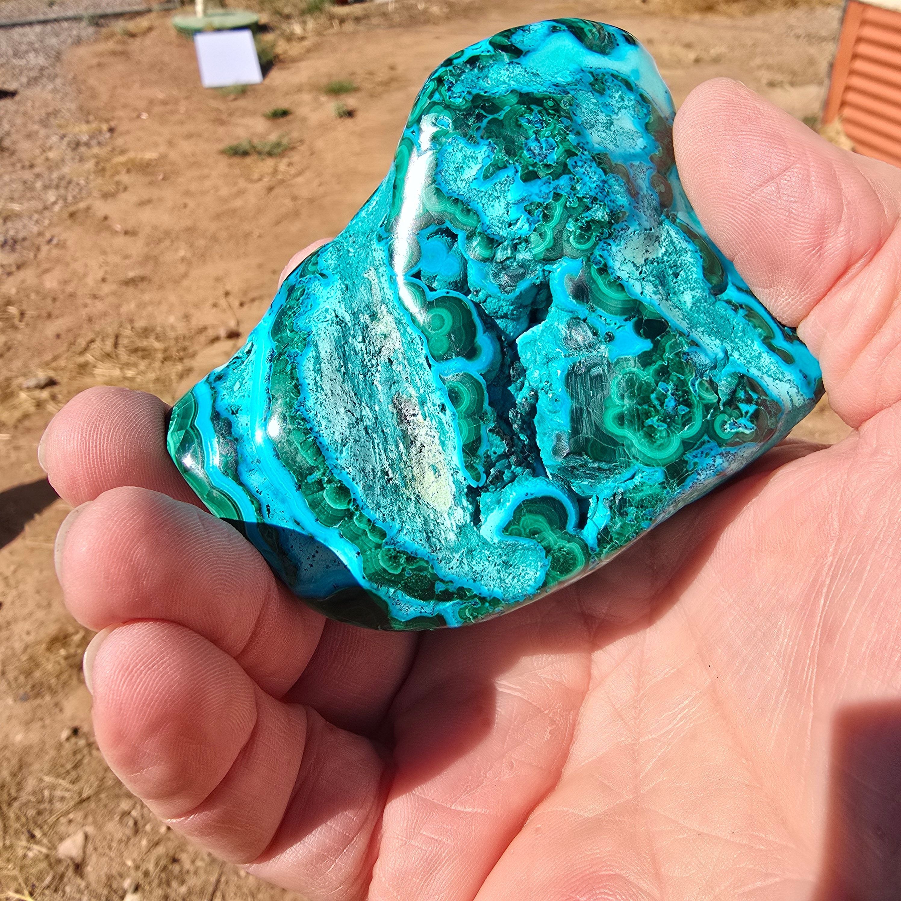 Minerals | Chrysocolla & Malachite Specimen