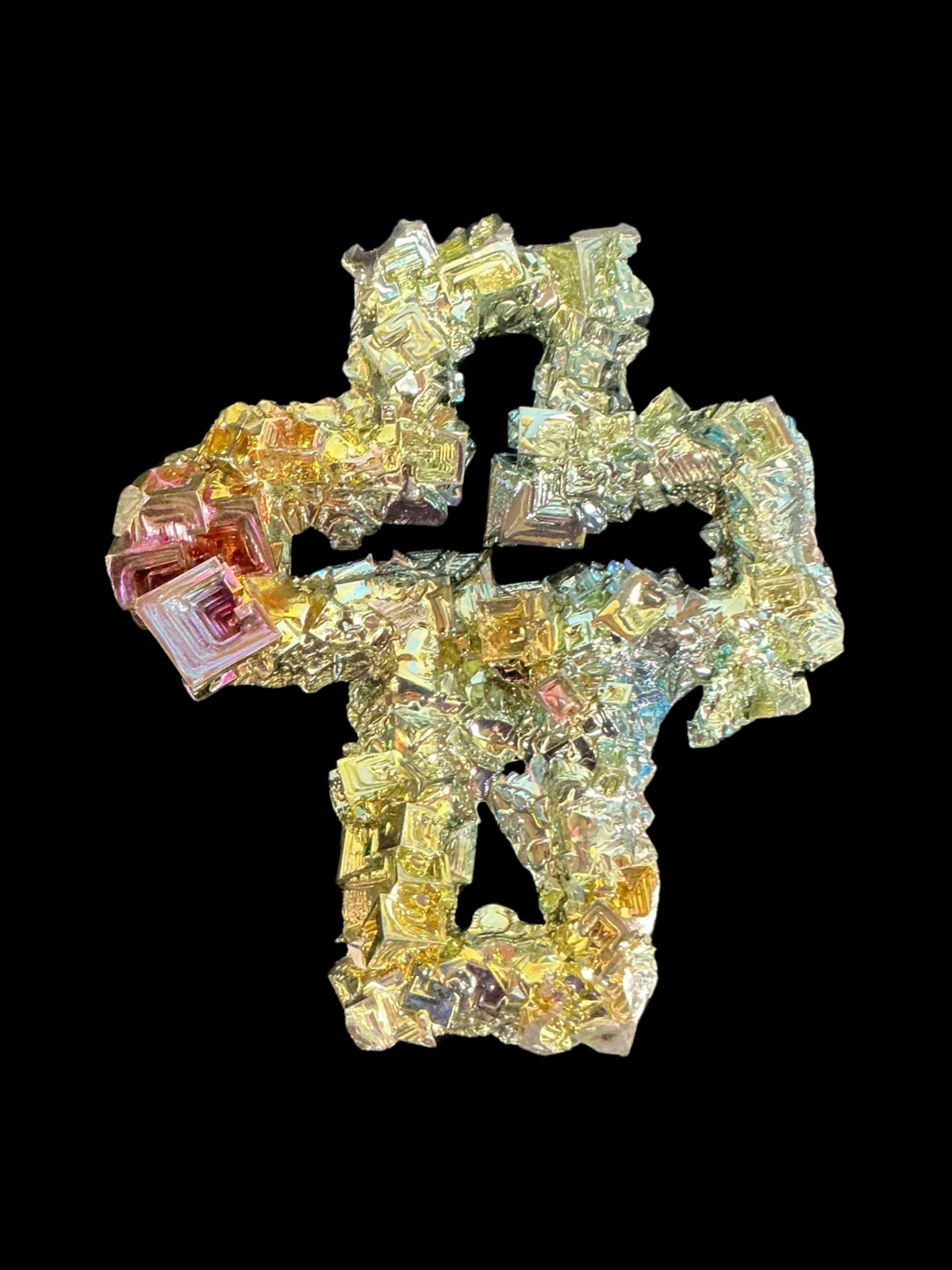 Lab Grown | Bismuth Cross 5.4 oz
