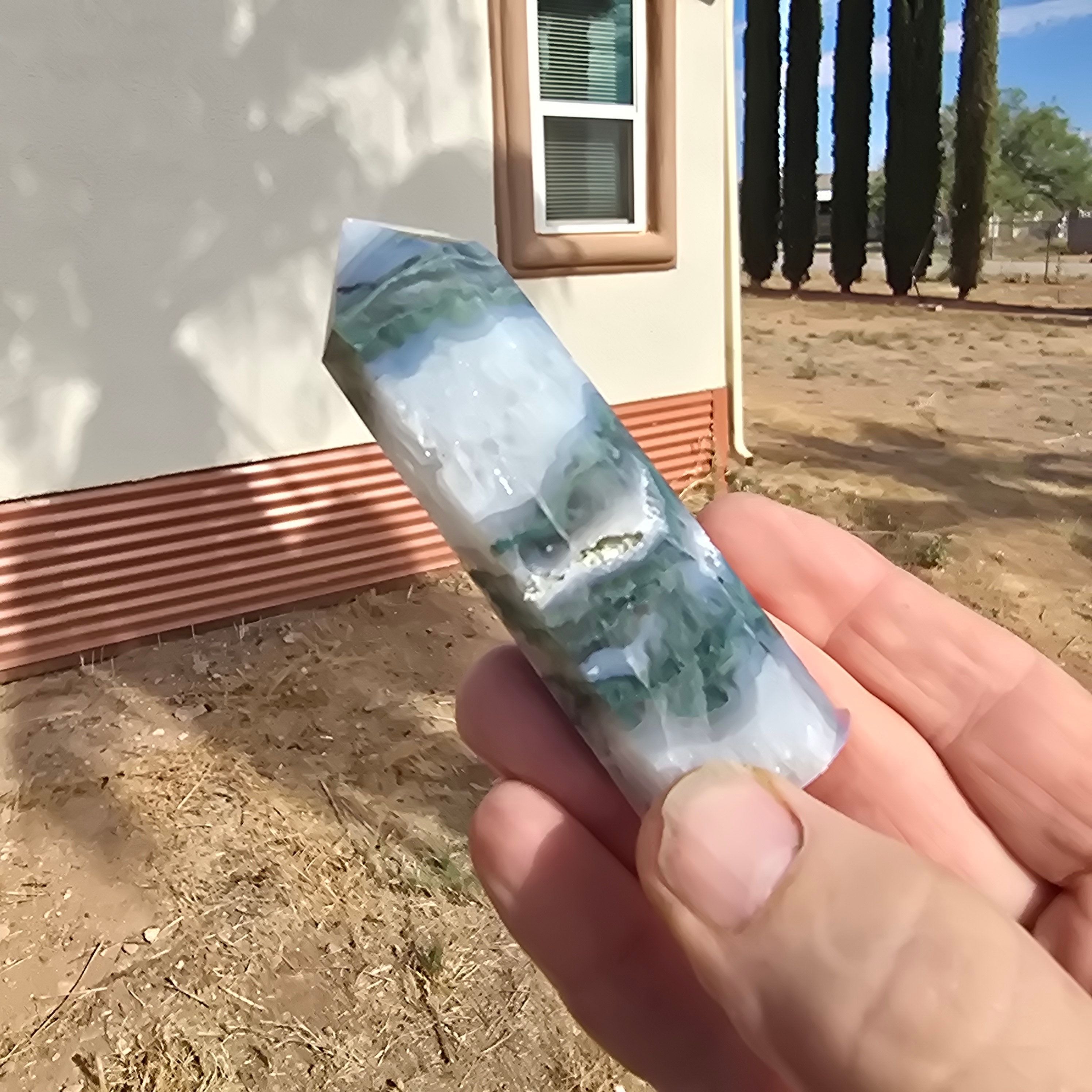 Towers | Tower Moss Agate