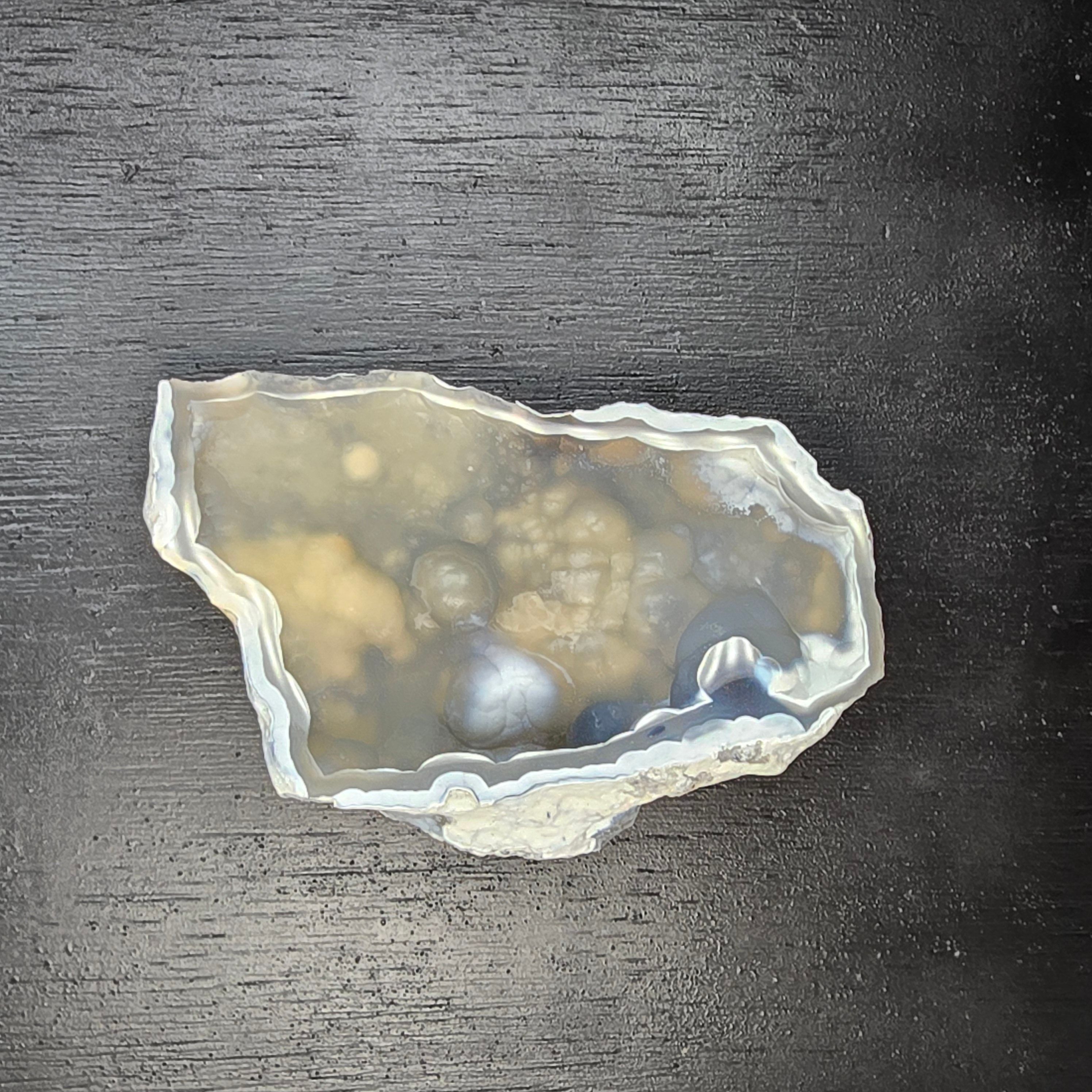Minerals | Coral Geode Pair Fluorescent