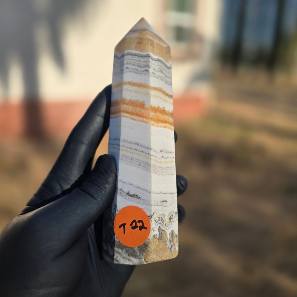Towers | Large Dendritic Orange Calcite