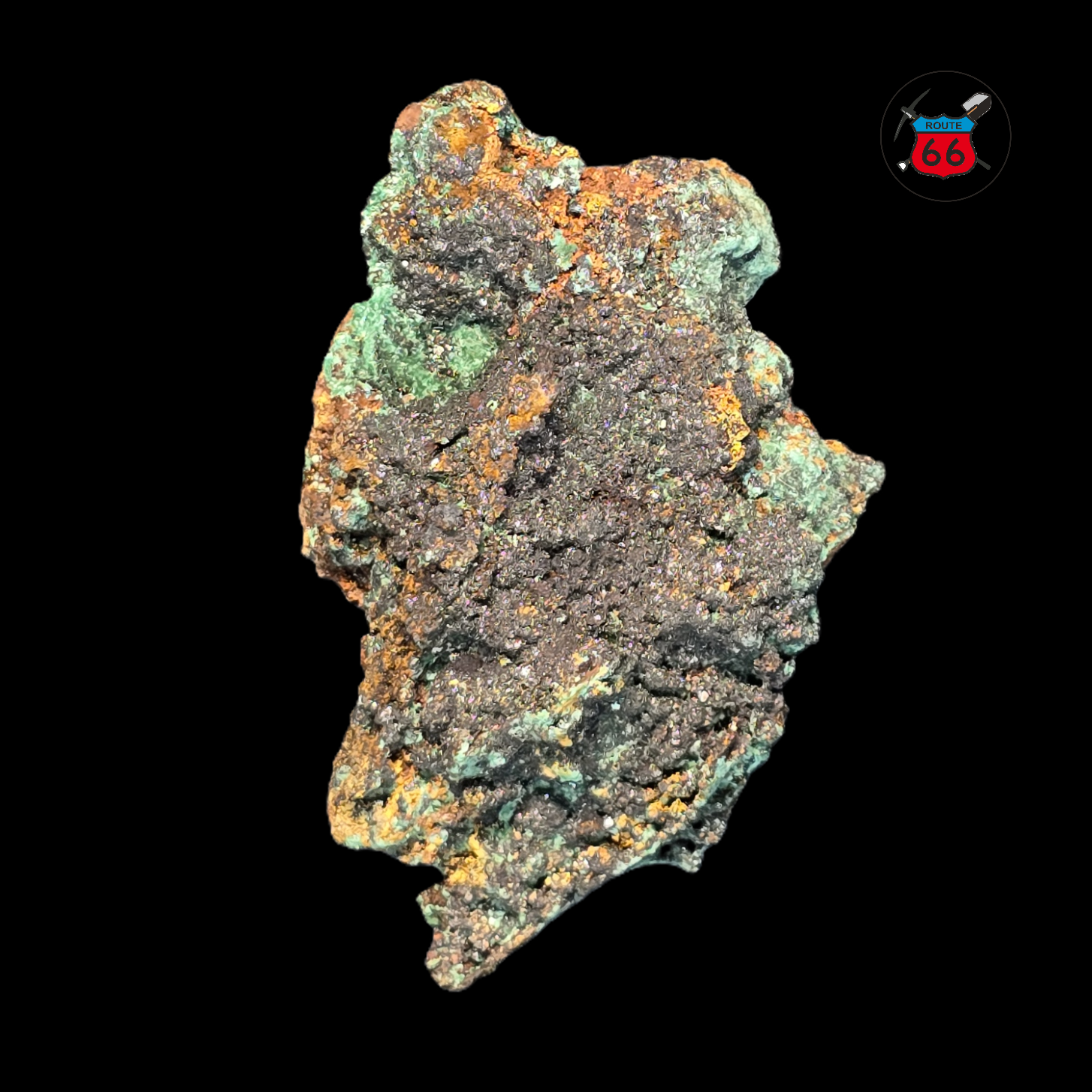 Minerals | Bisbee Murdochite on Velvet Malachite Extremely Rare