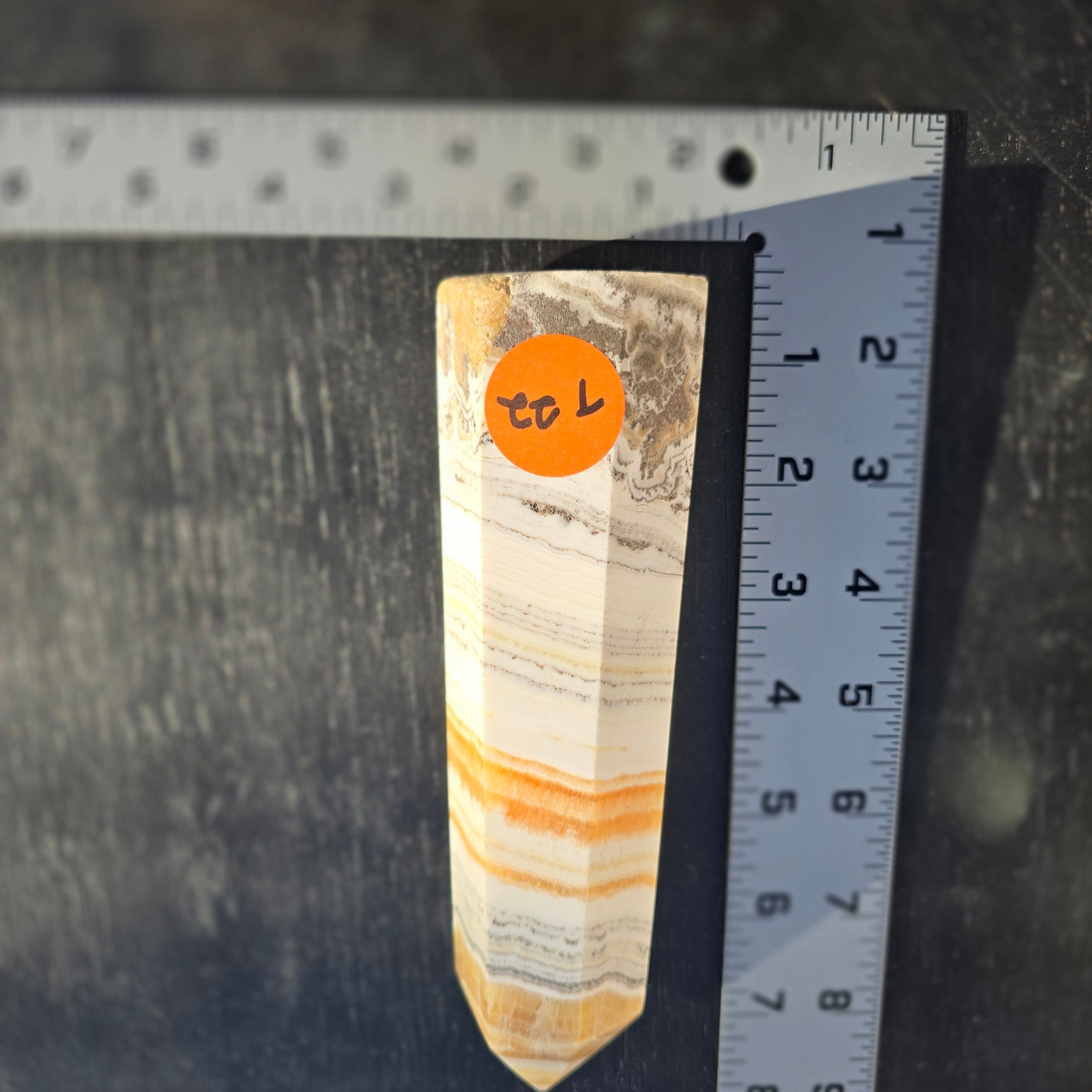 Towers | Large Dendritic Orange Calcite
