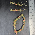 Bracelets | Unakite Bracelet and earrings