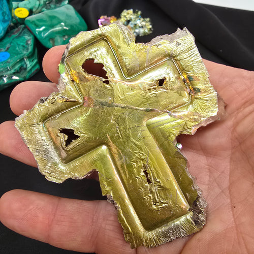 Mineral Art | Bismuth Cross