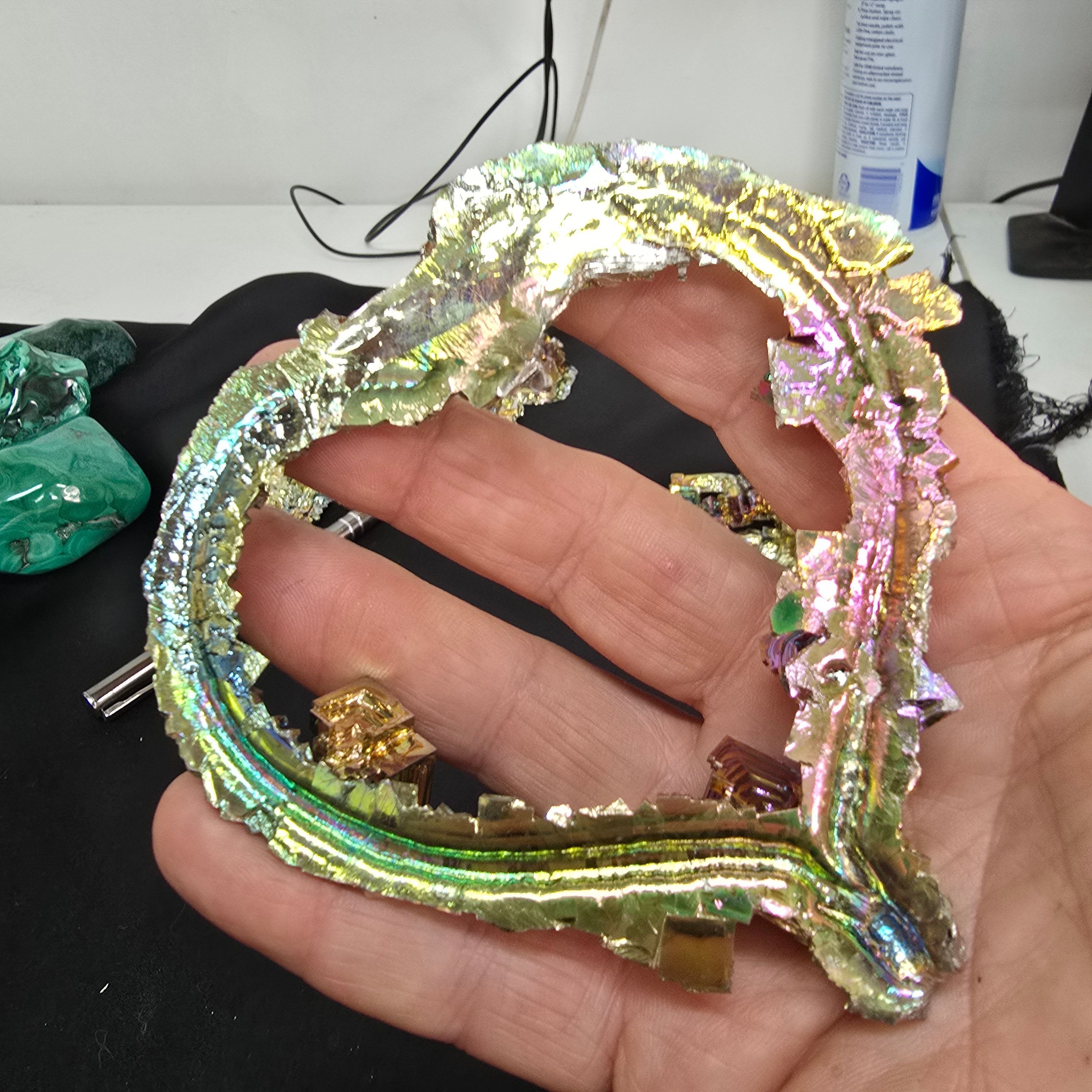 Lab Grown | Bismuth Heart