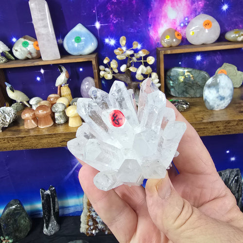 Mineral Specimens  | Quartz | Man Made Quartz Cluster was 45