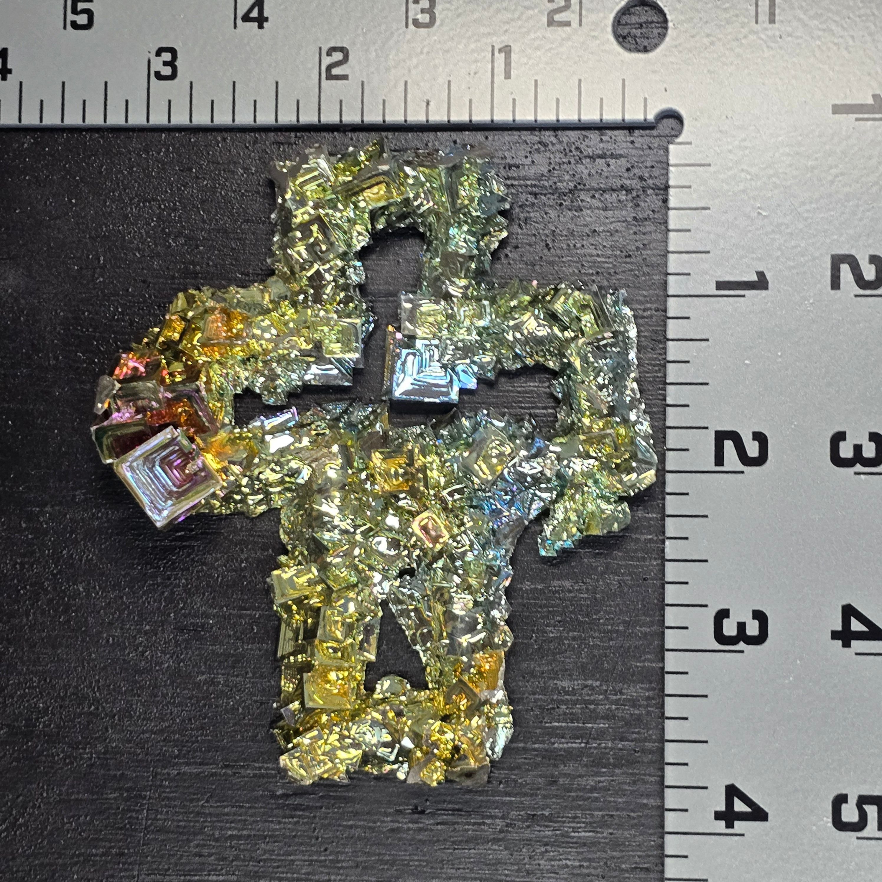 Lab Grown | Bismuth Cross 5.4 oz