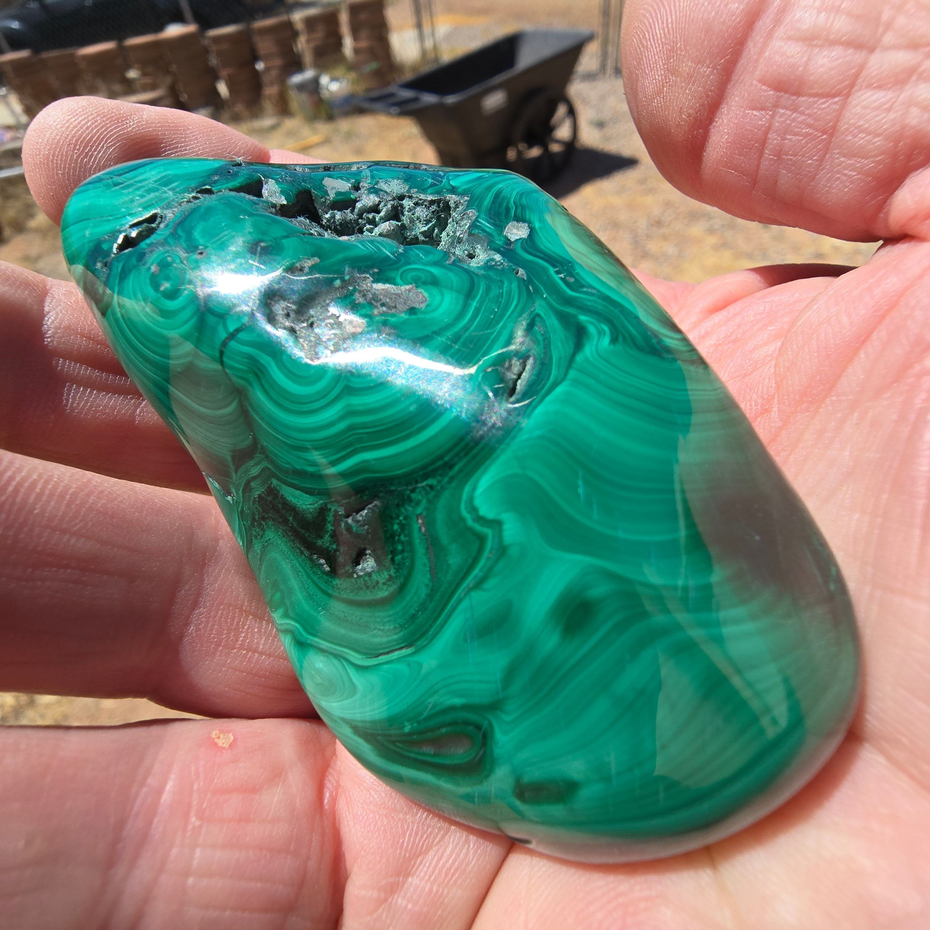 Minerals | Malachite Polished Specimen