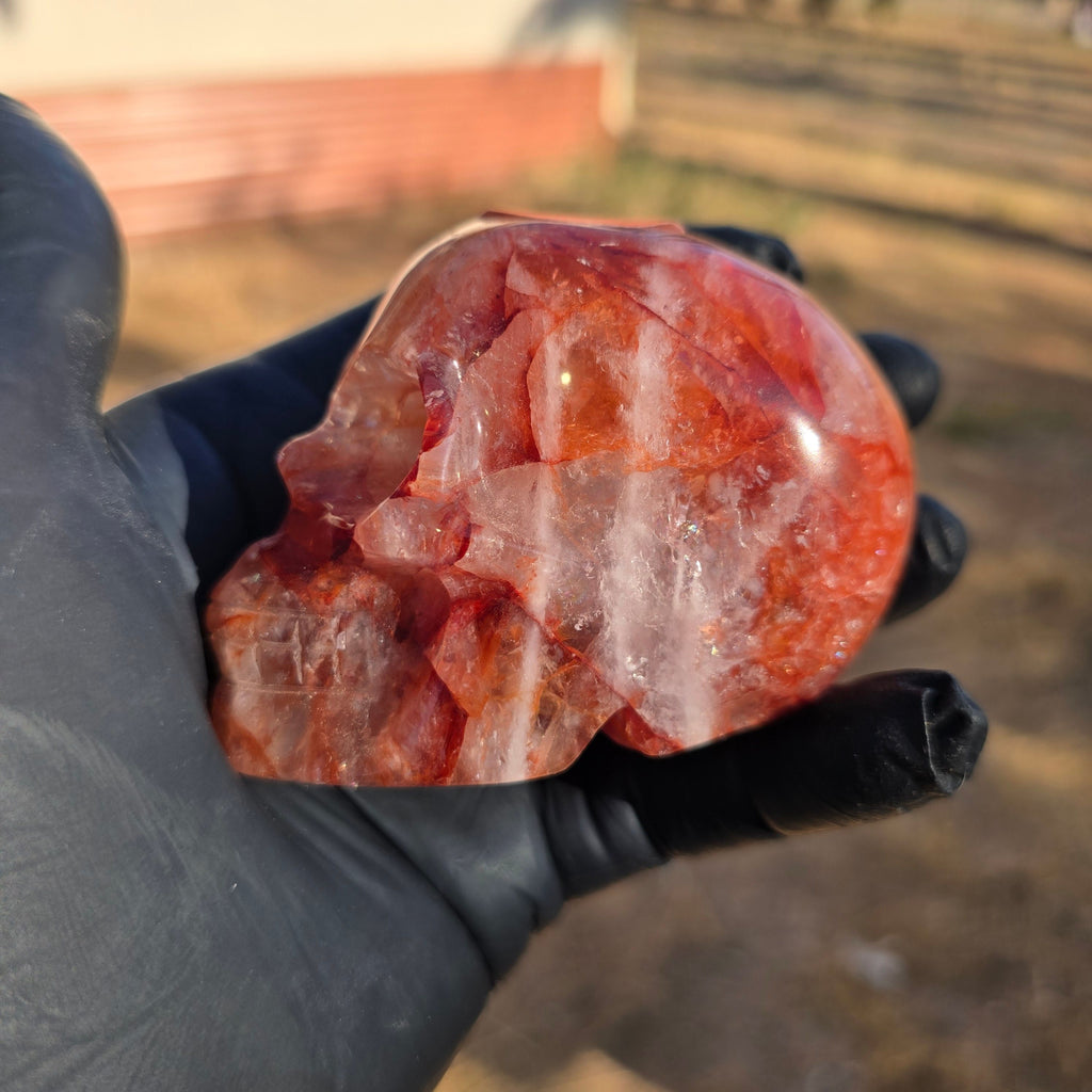 Skulls | Hematoid Quartz Skull