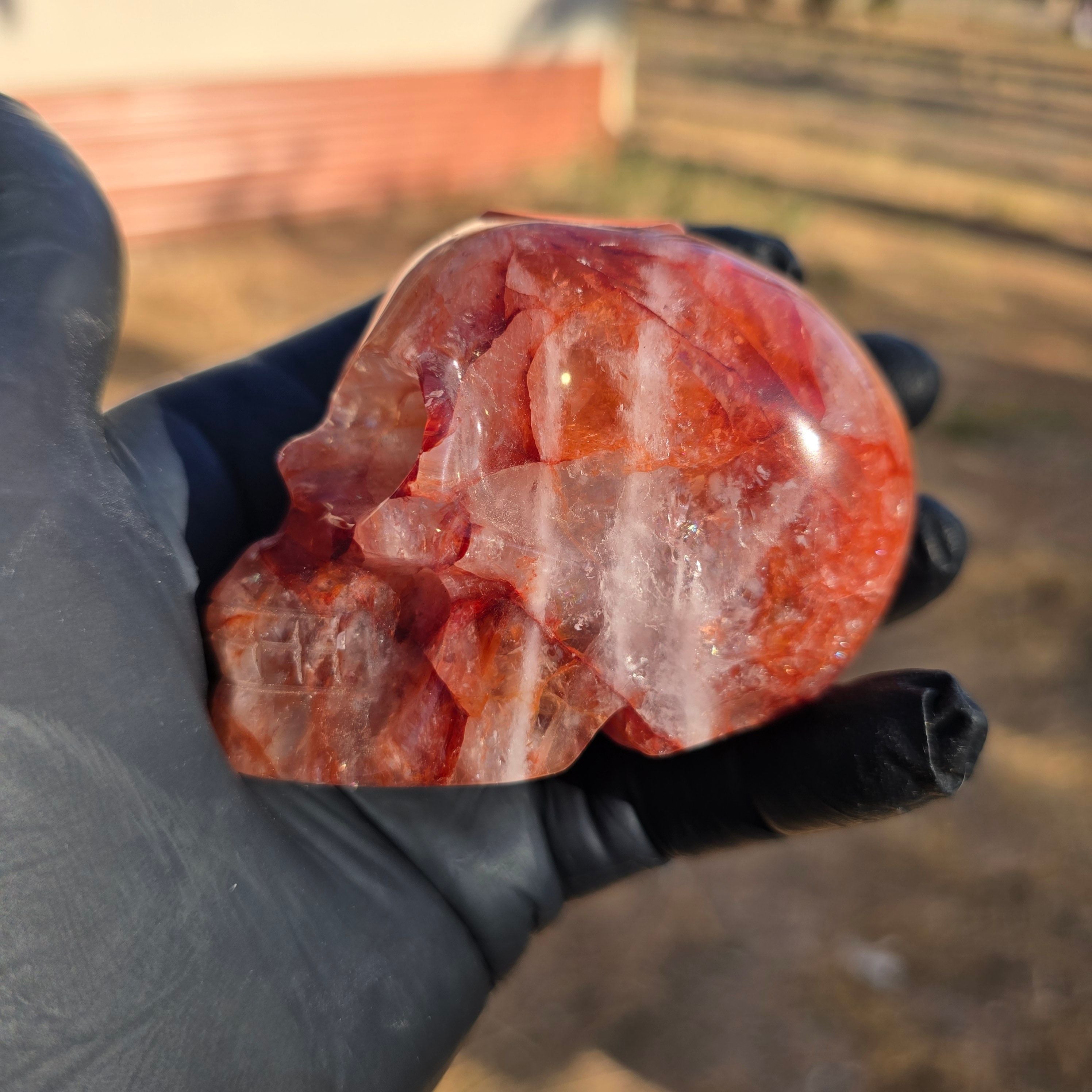 Skulls | Hematoid Quartz Skull
