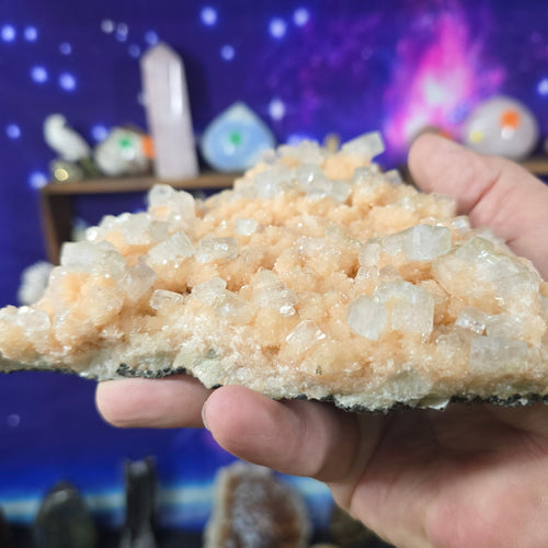 Mineral Specimens  | Pink and Clear Apophyllite