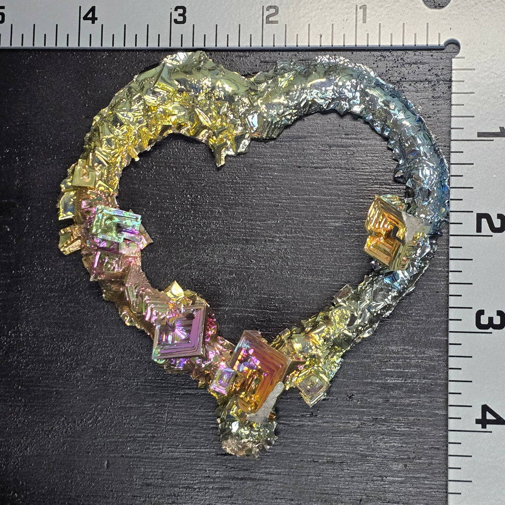 Lab Grown | Bismuth Heart