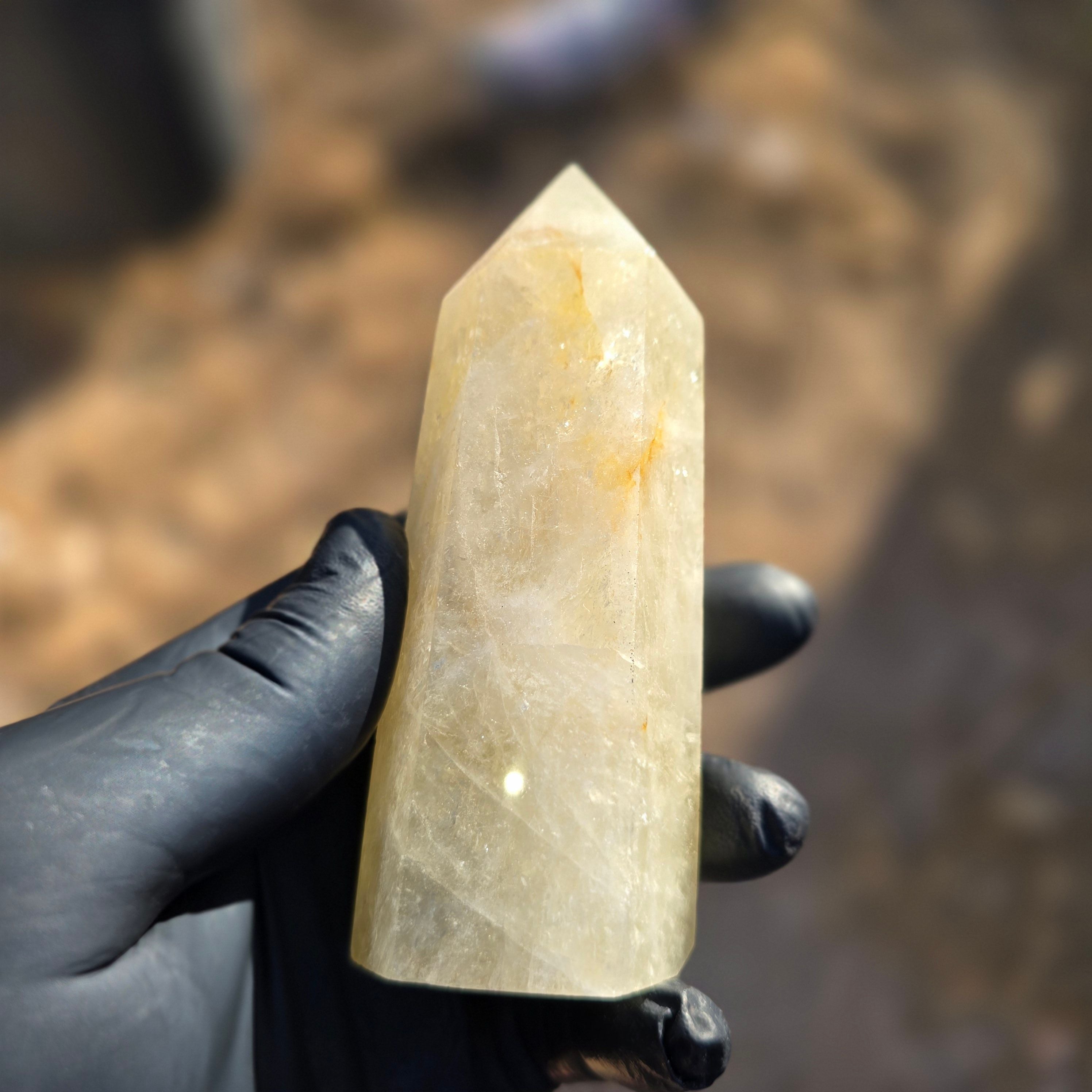 Towers | Large Lemon Quartz