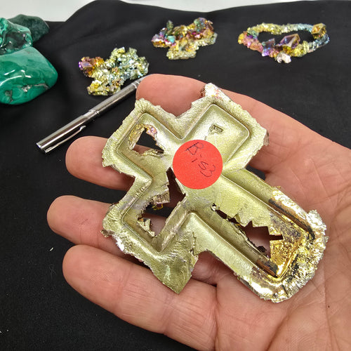 Mineral Art | Bismuth Cross