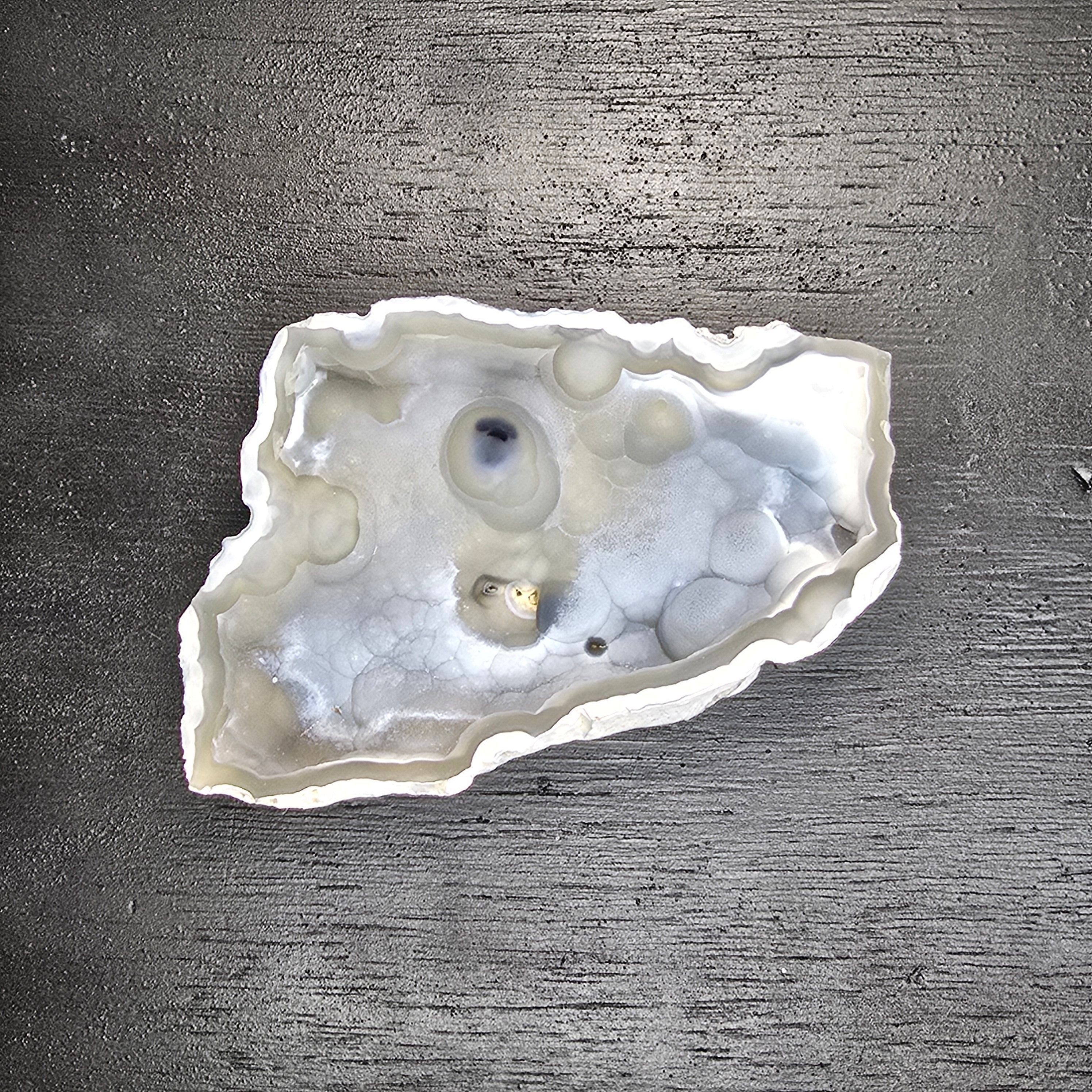 Minerals | Coral Geode Pair Fluorescent
