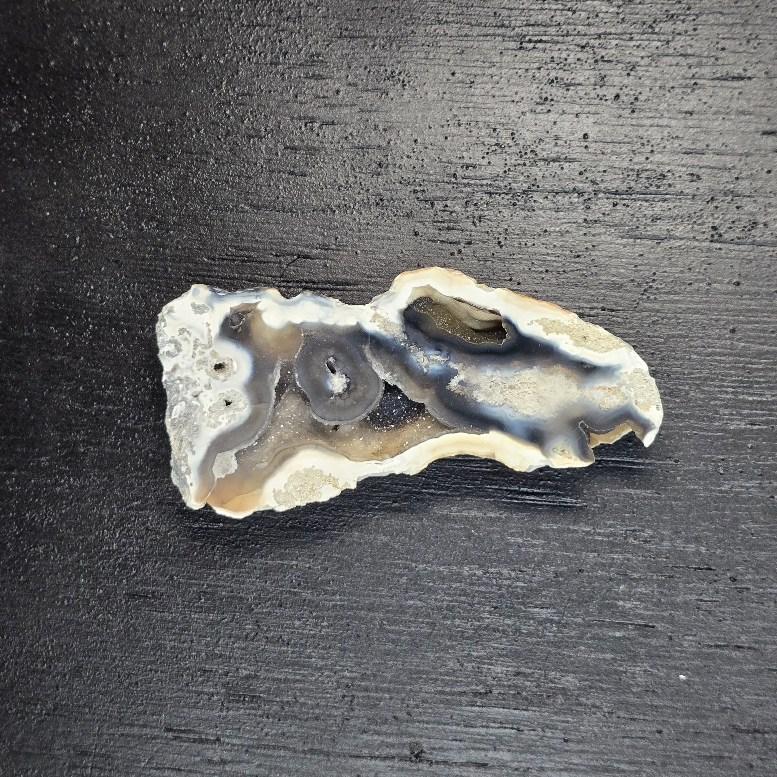 Minerals | Coral Geode Pair Fluorescent