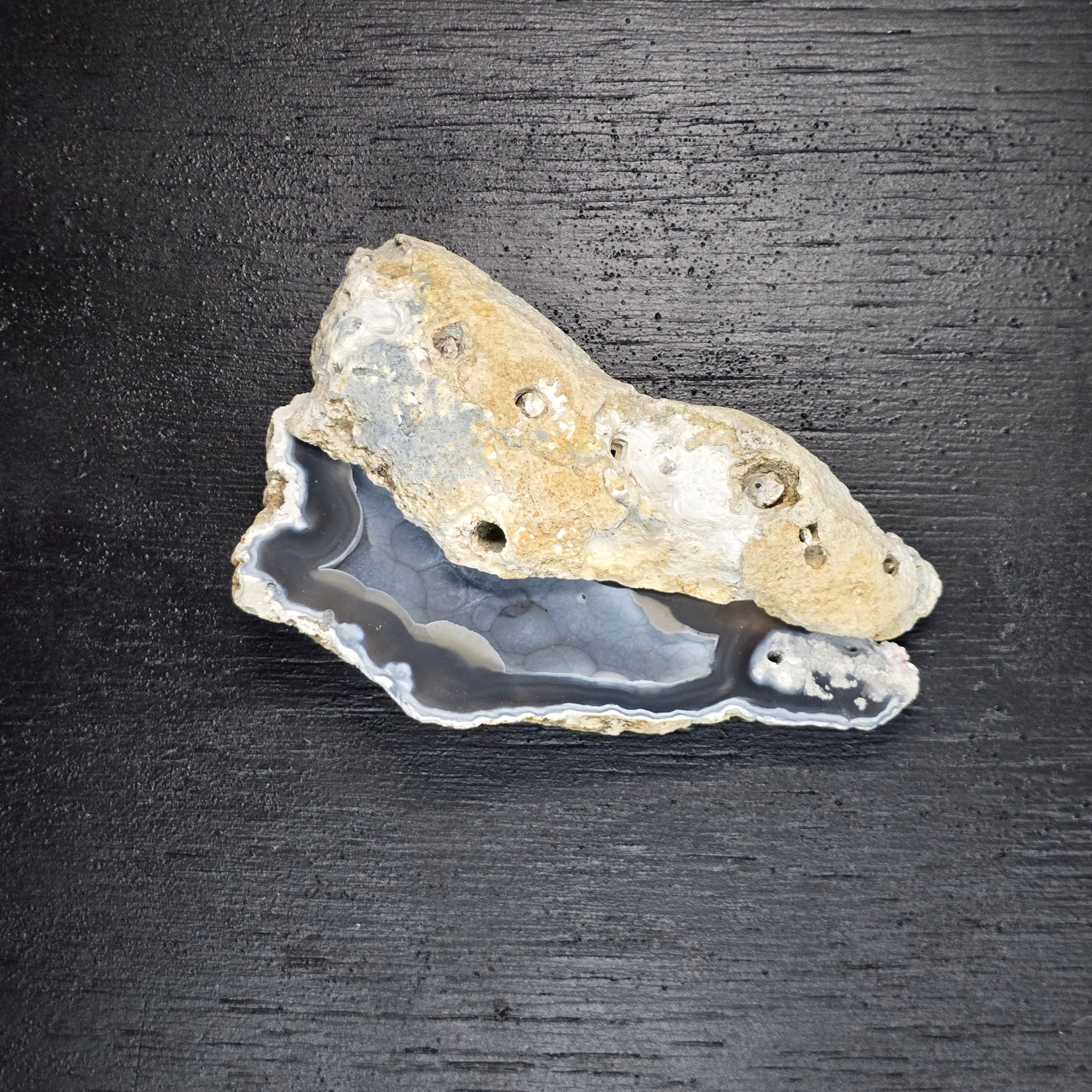 Minerals | Coral Geode Pair Fluorescent