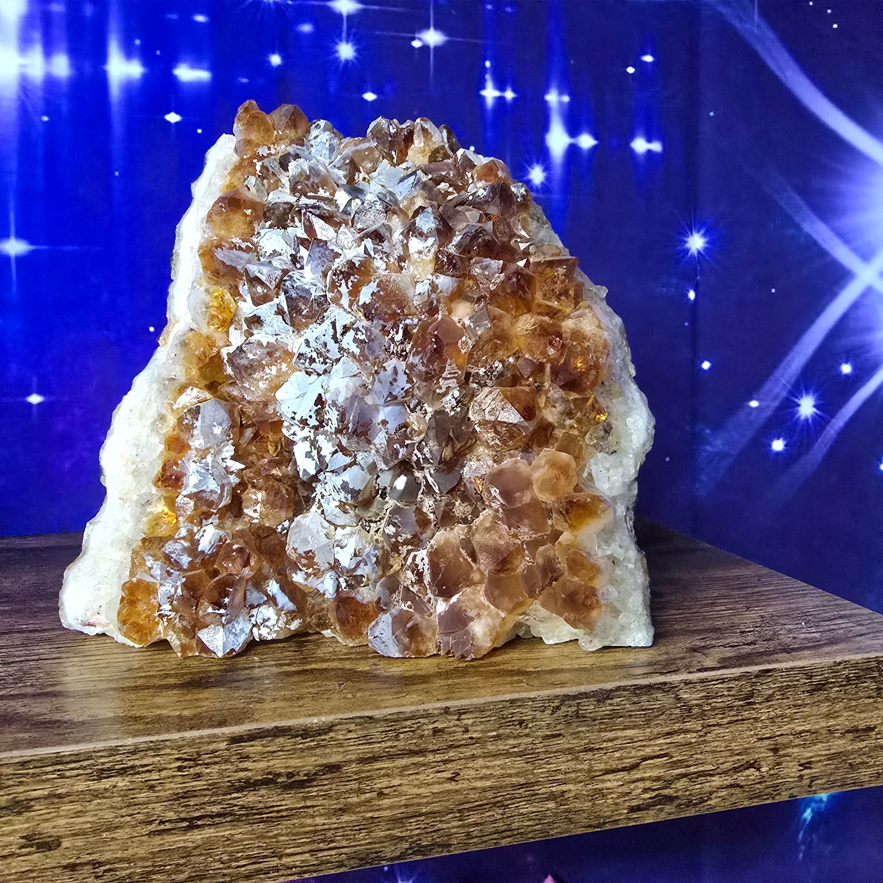 Crystals | Irradiated Amethyst (Citrine)
