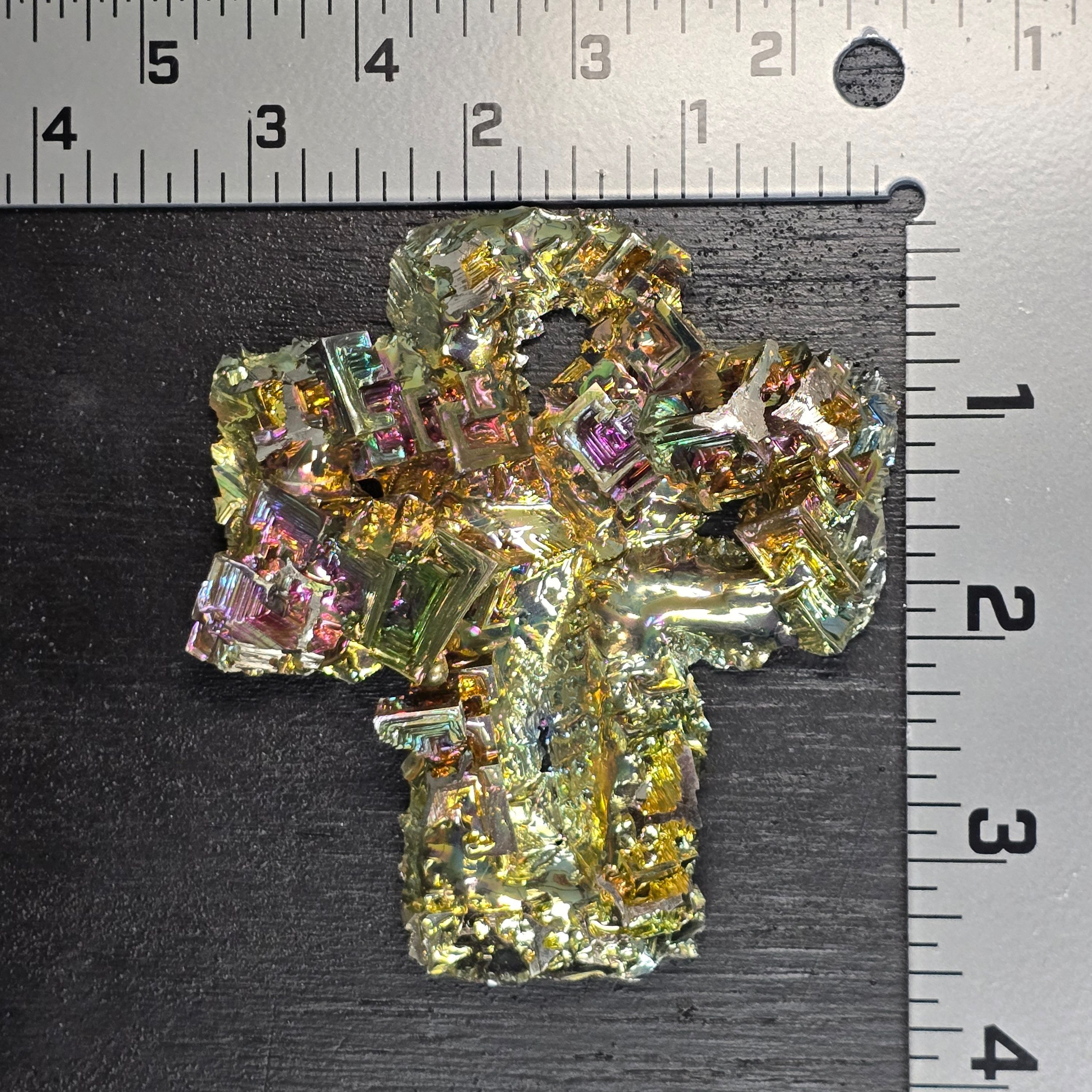 Lab Grown | Bismuth Cross