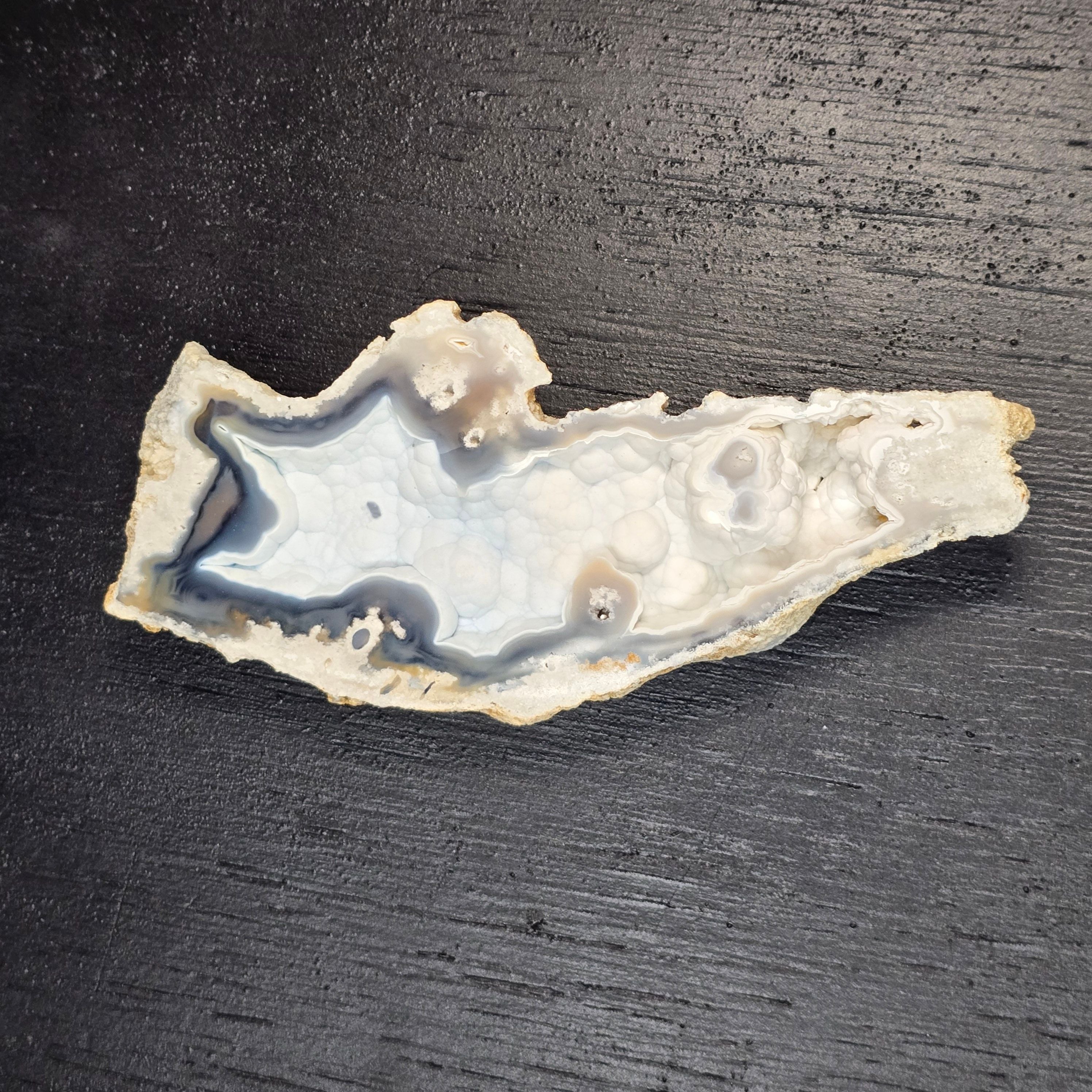Minerals | Coral Geode Pair Fluorescent