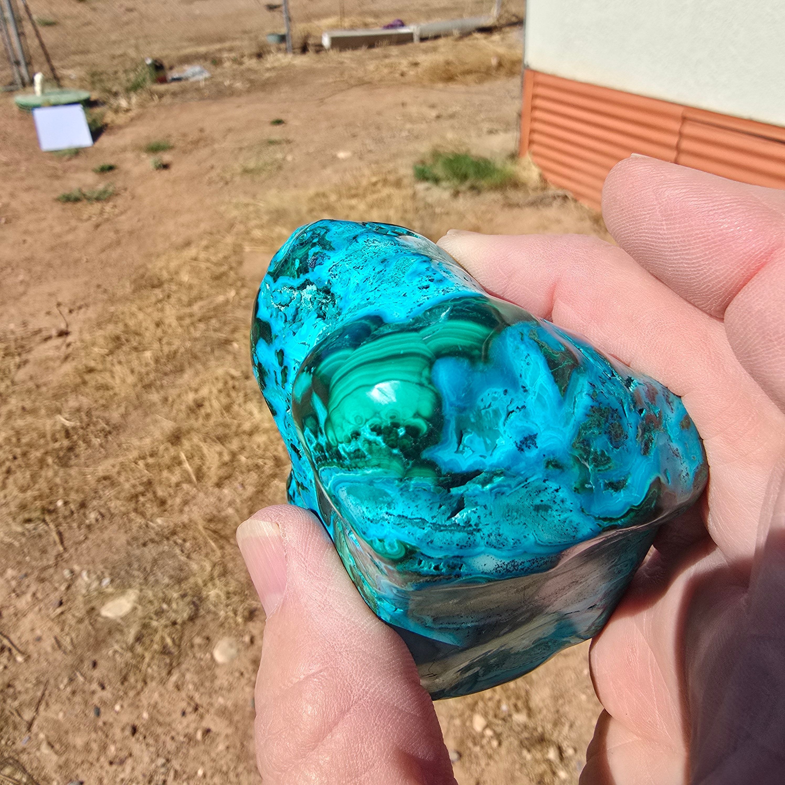 Minerals | Chrysocolla & Malachite Specimen